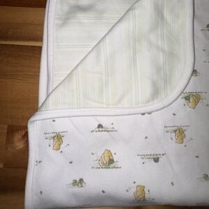 Classic Pooh • Vintage • Baby Blanket